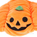 Halloween pumpkin shaped Short plush winter pet